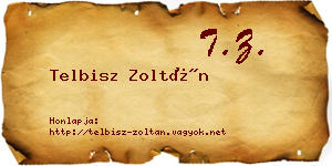 Telbisz Zoltán névjegykártya